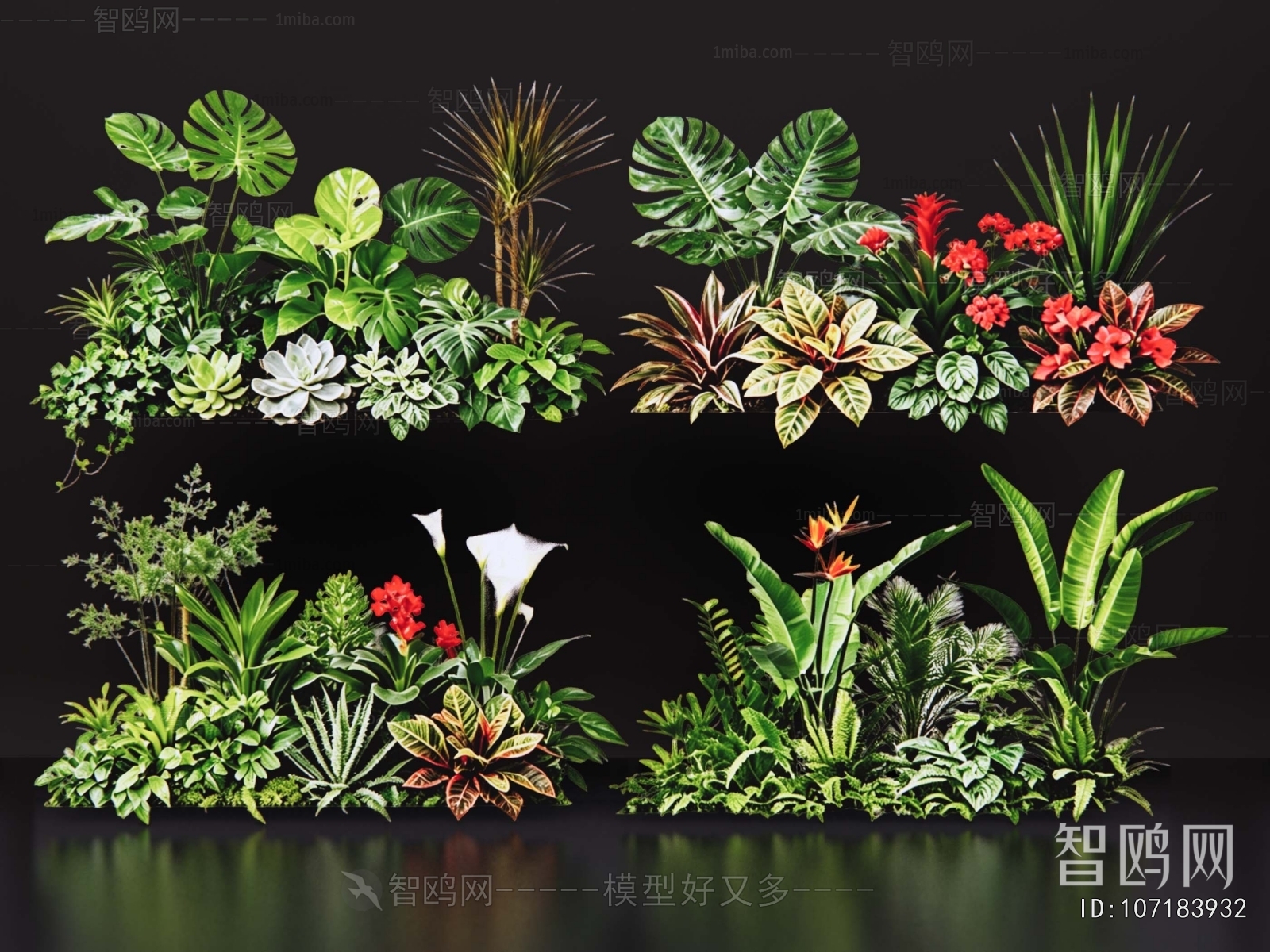 Modern Plant Pile