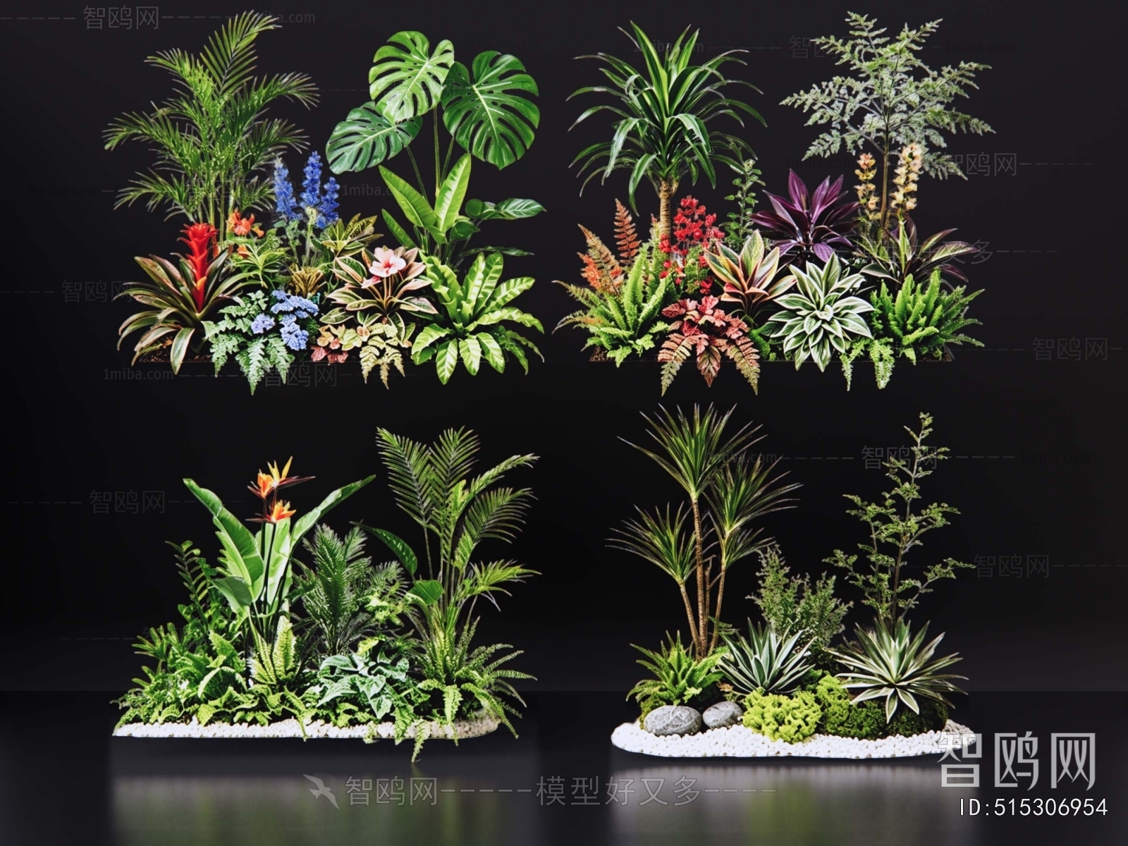Modern Plant Pile