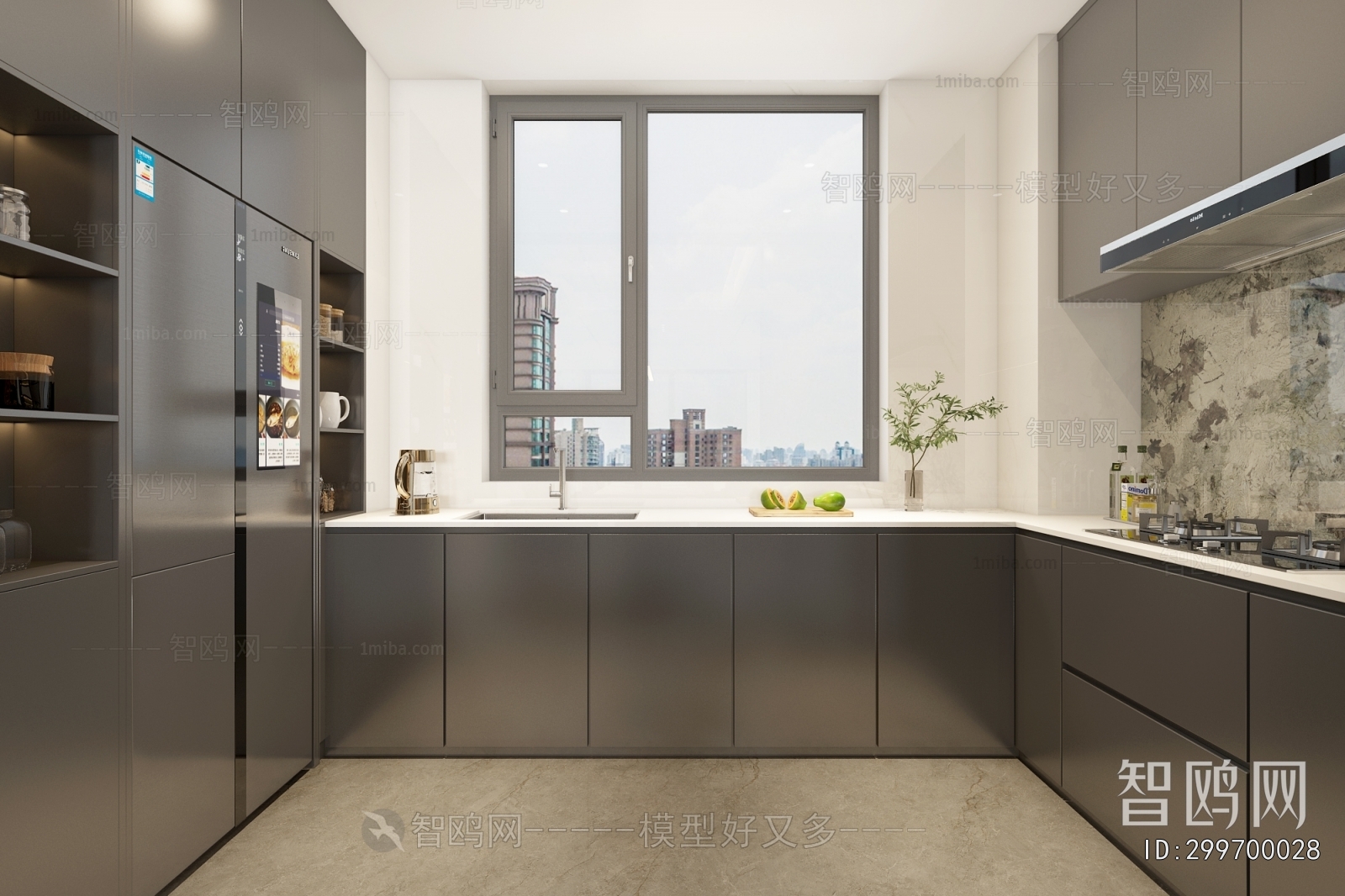 Modern The Kitchen