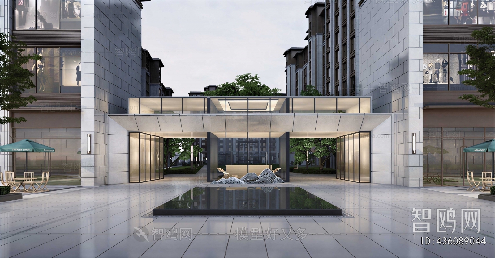 Modern Facade Element