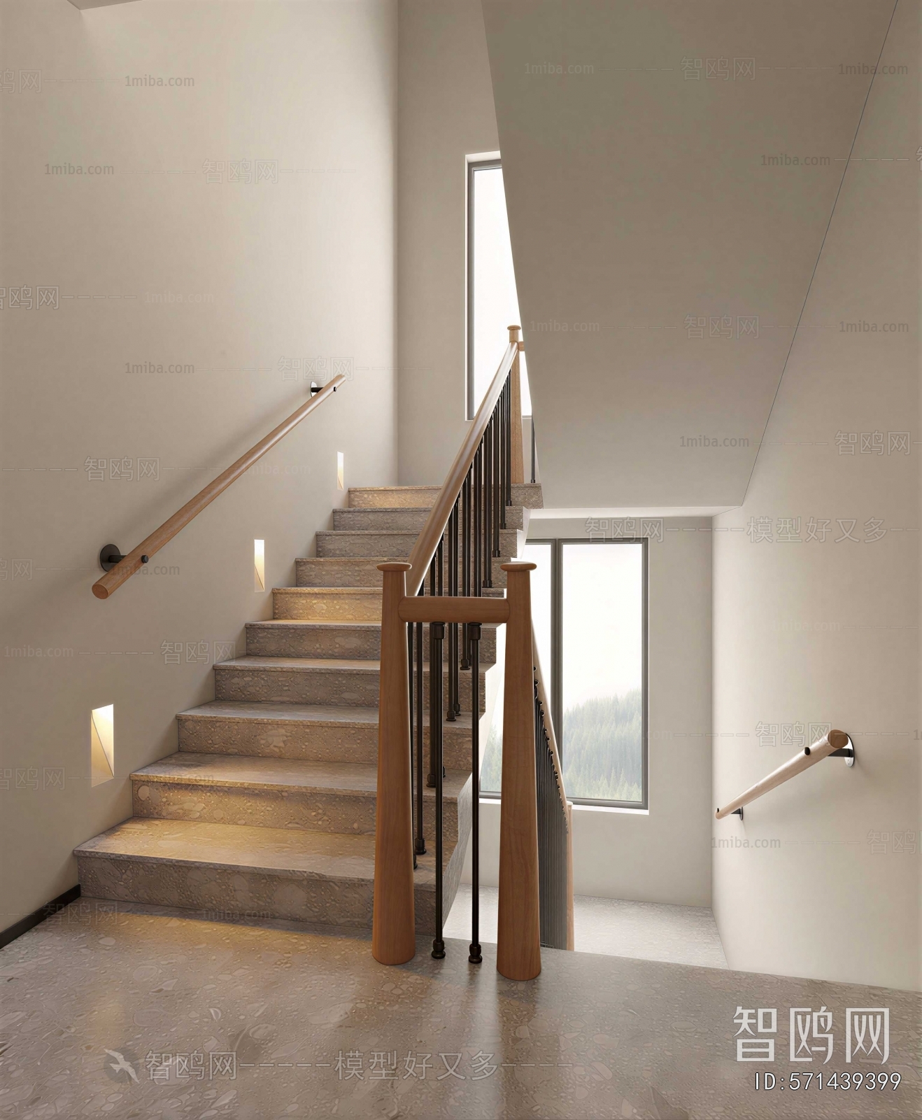 Modern Stairwell