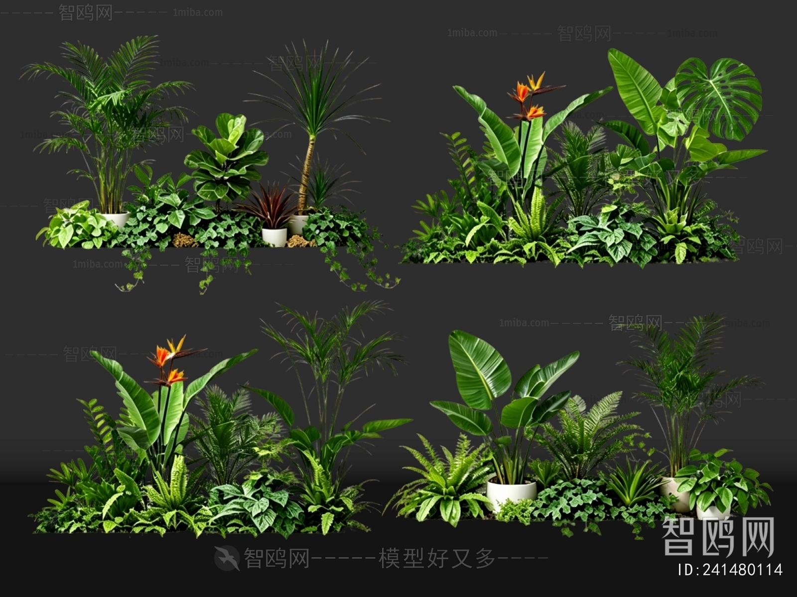 Modern Plant Pile