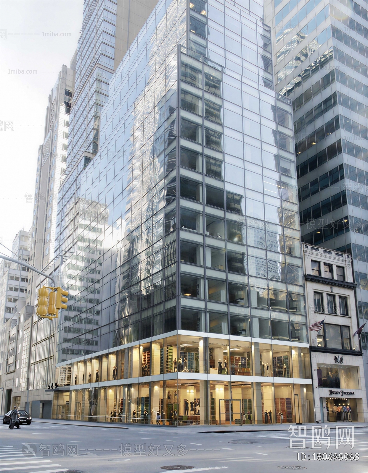 Modern Appearance Of Commercial Building