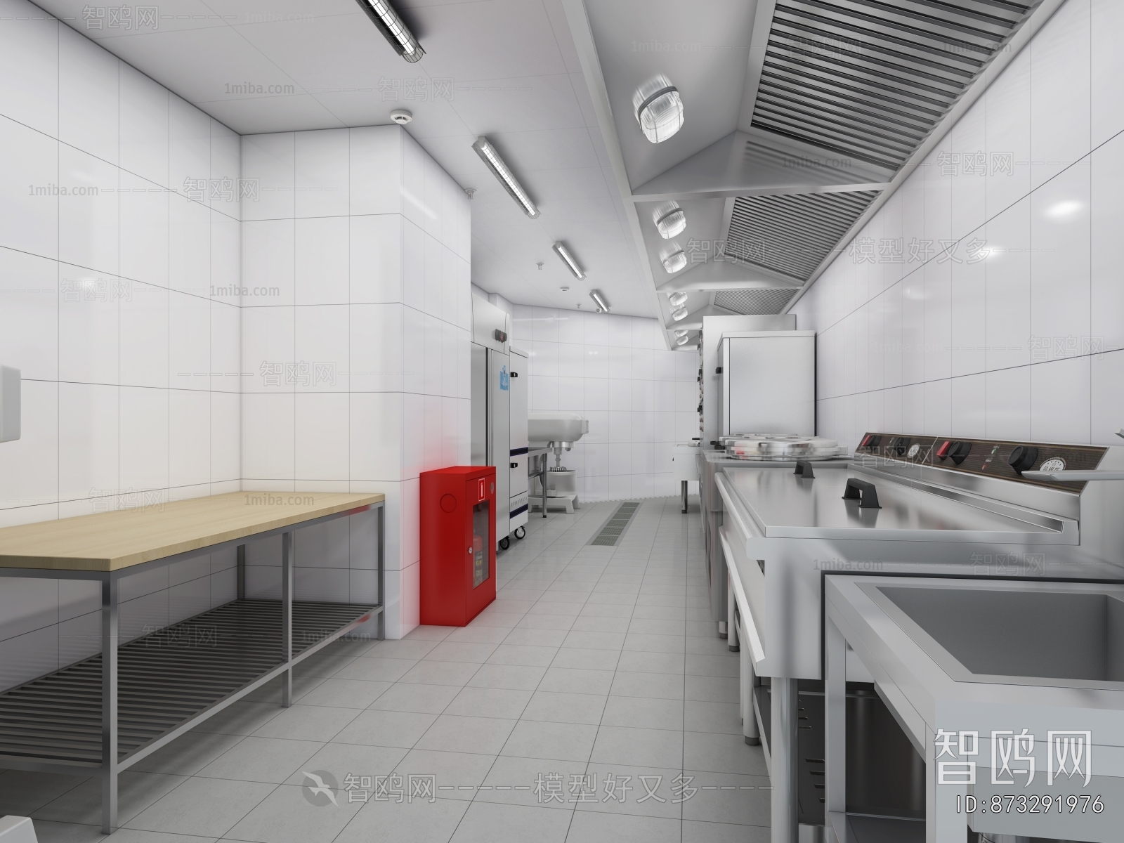 Modern Central Kitchen