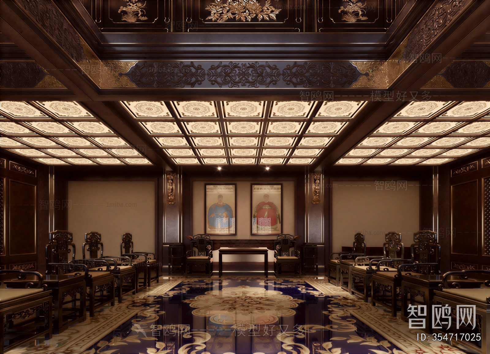 Chinese Style A Living Room