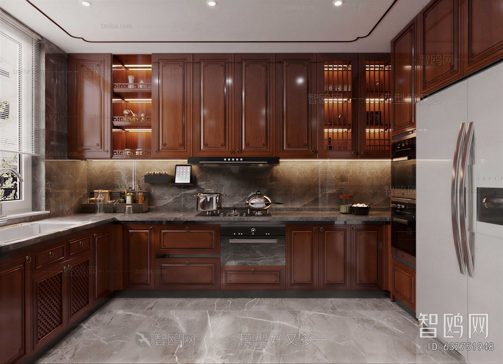 New Chinese Style The Kitchen