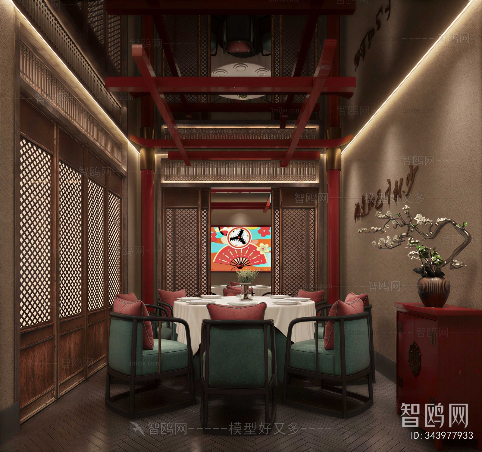 New Chinese Style Restaurant Box