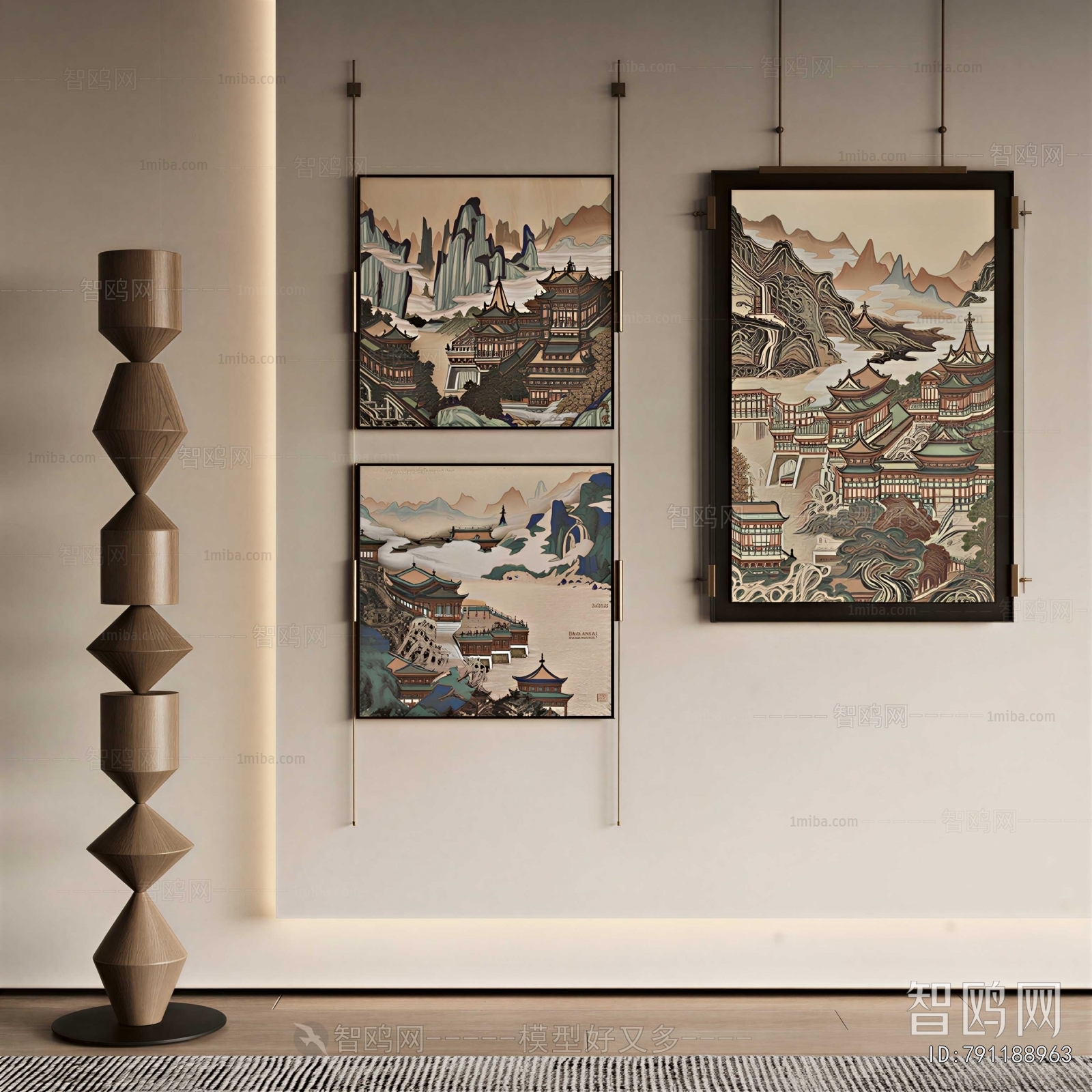 New Chinese Style Painting