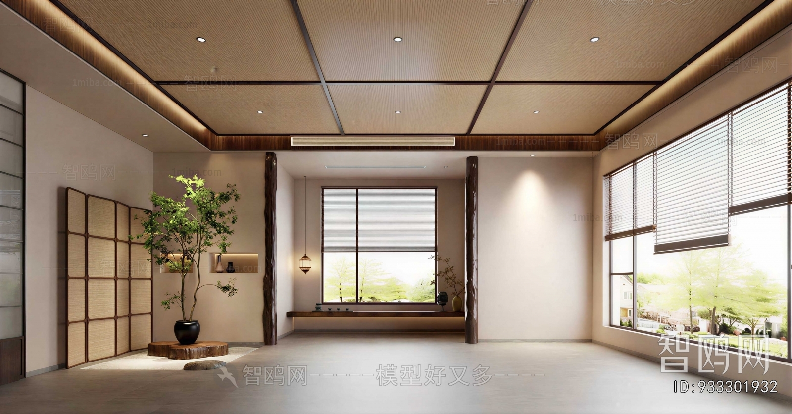 Wabi-sabi Style Hallway