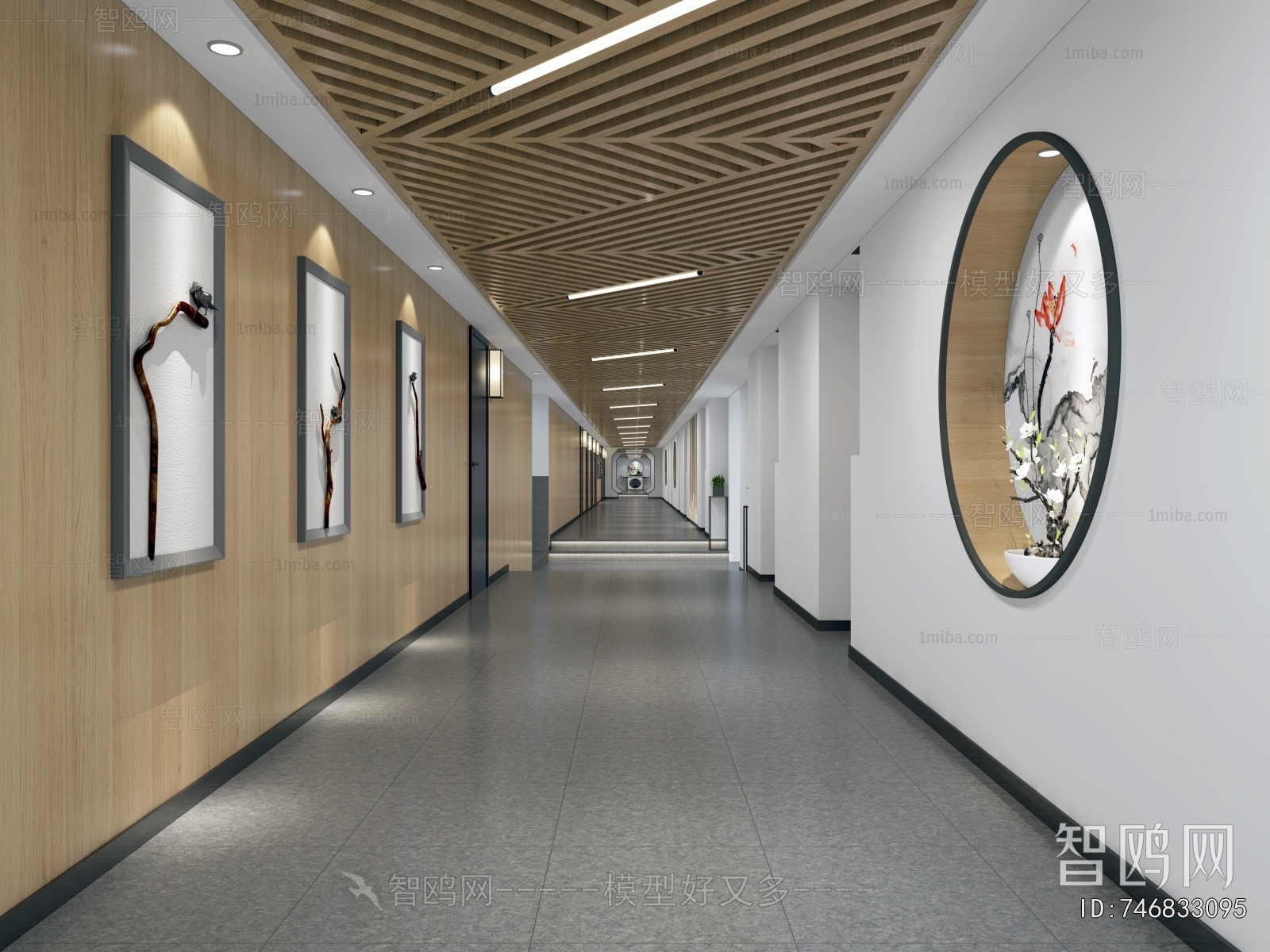 New Chinese Style Corridor