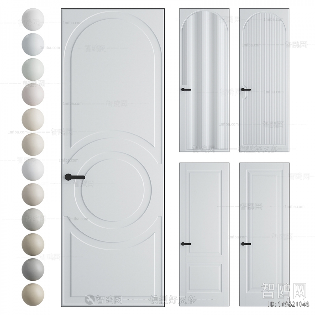 Modern Single Door