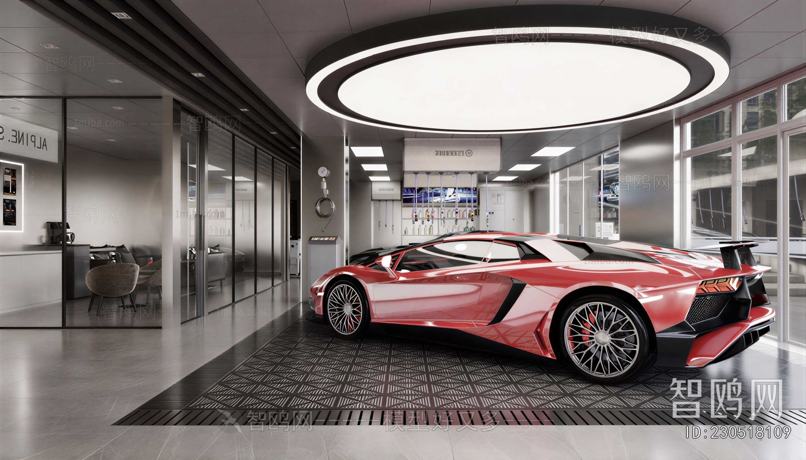 Modern Automobile Repair Shop