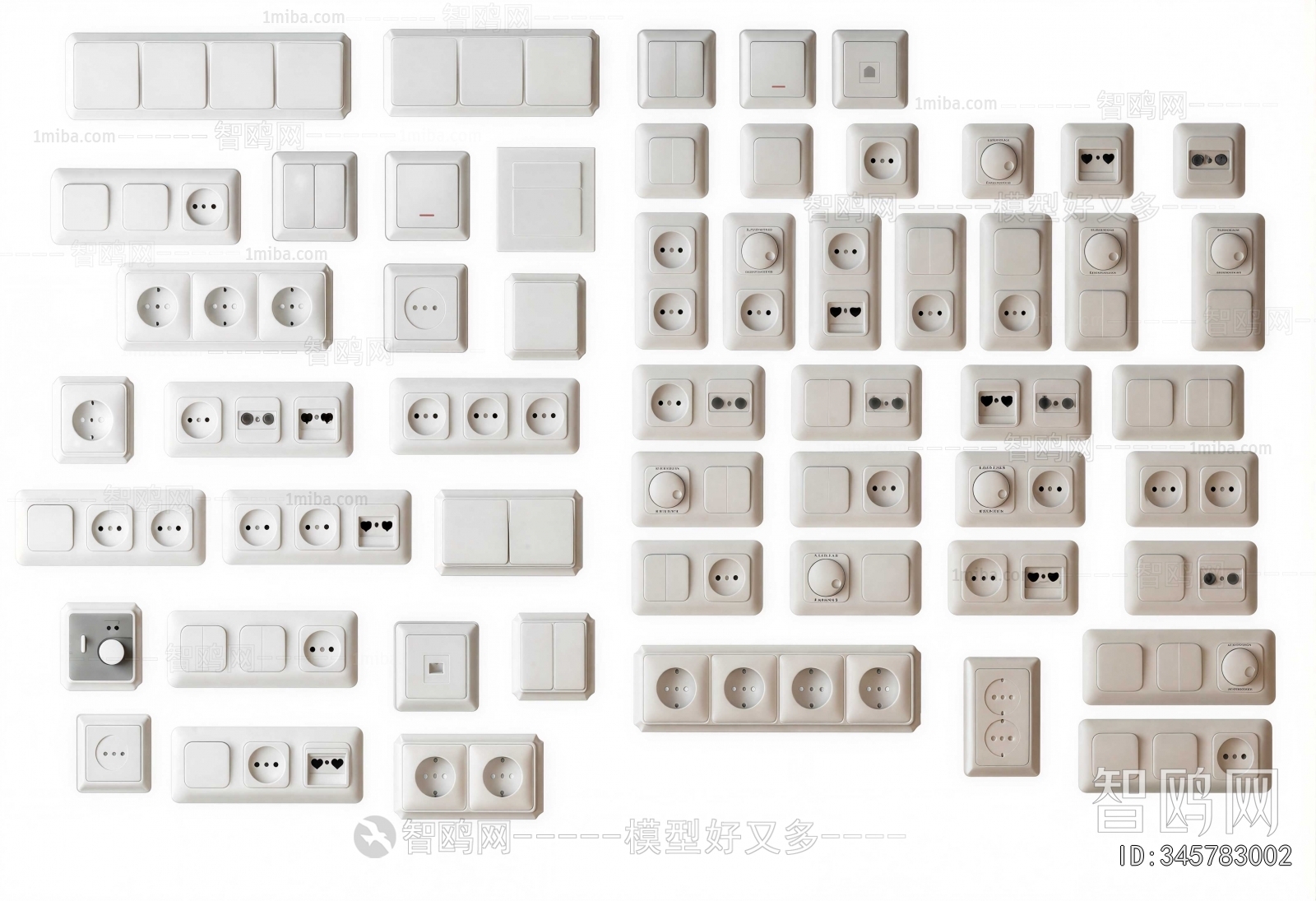 Modern Switch Socket Panel
