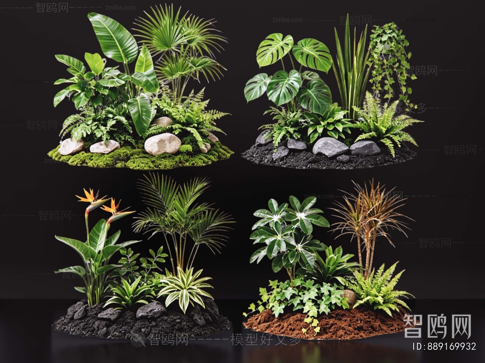 Modern Plant Pile