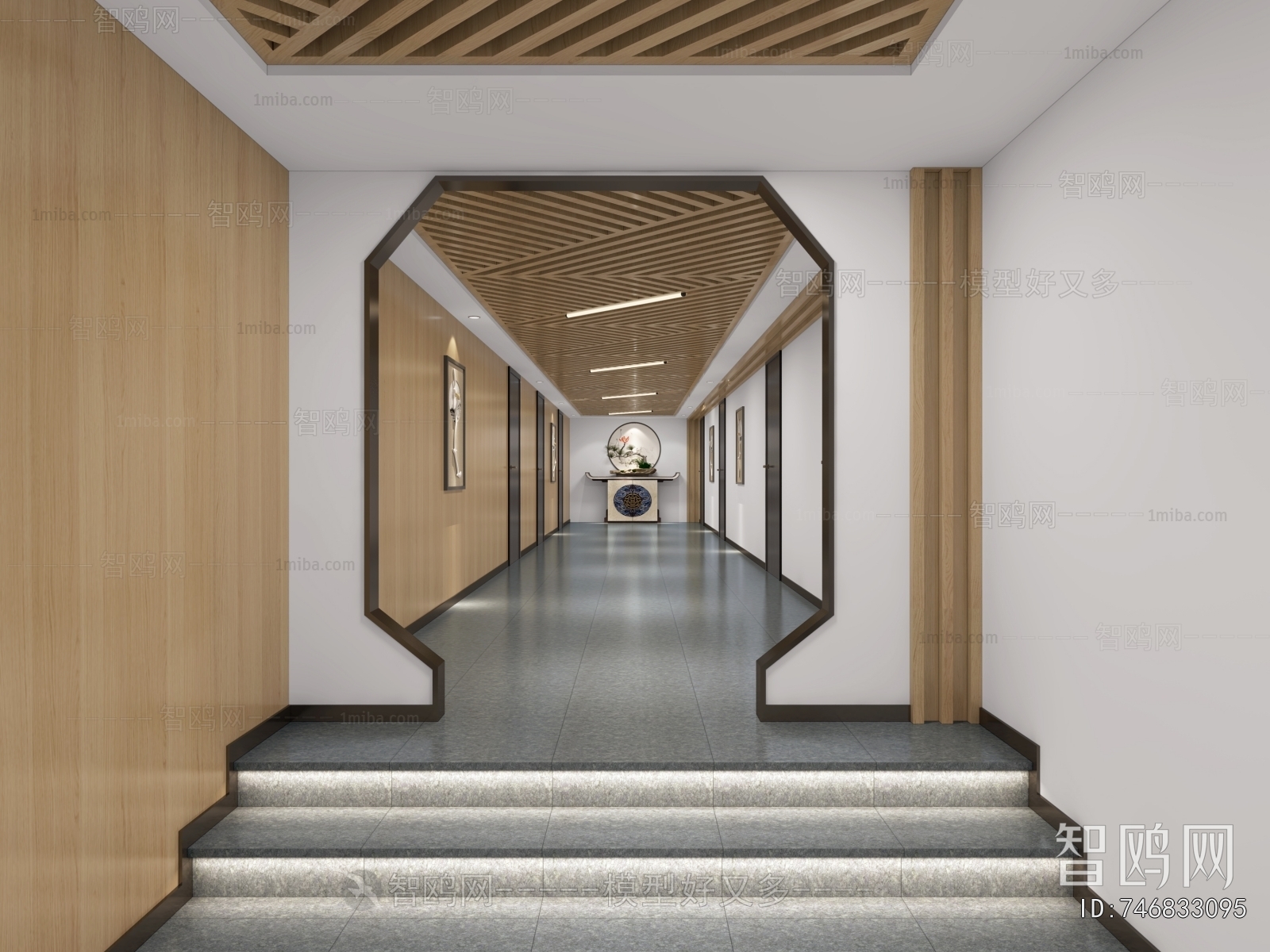 New Chinese Style Corridor