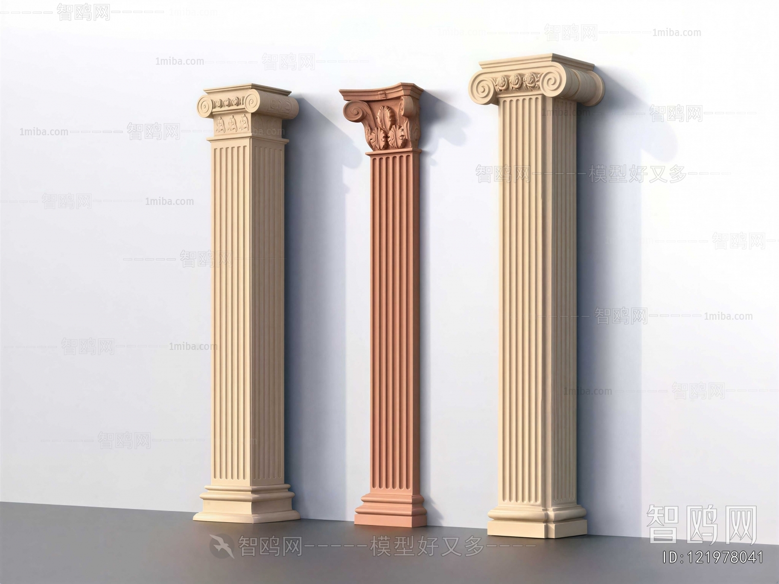 European Style Roman Pillar