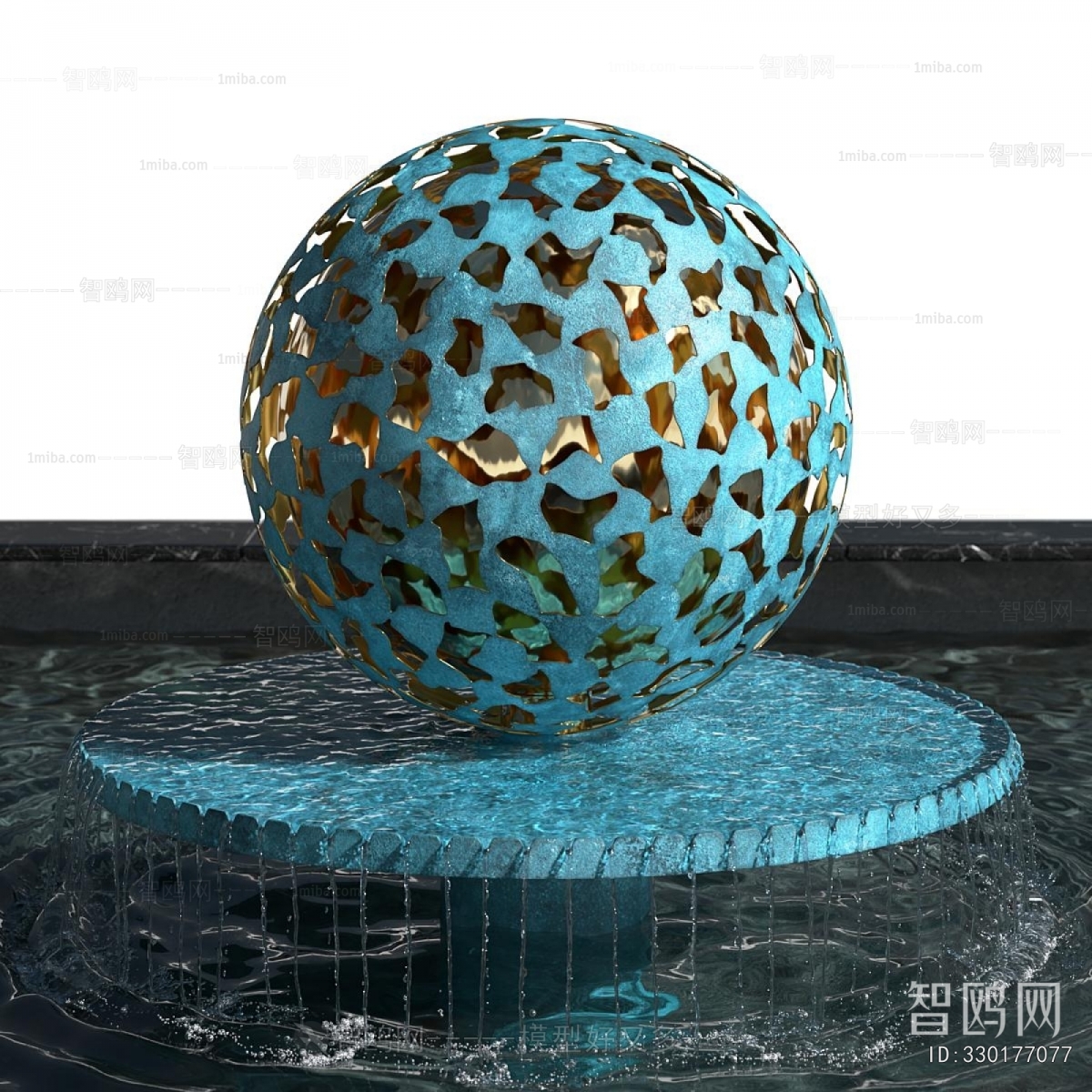 Modern Rockery Waterscape