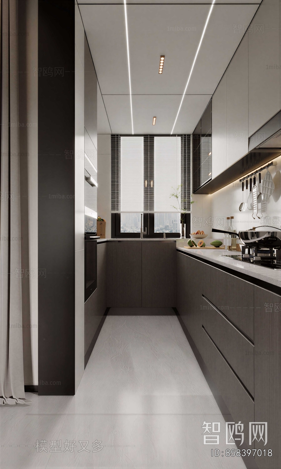 Modern The Kitchen