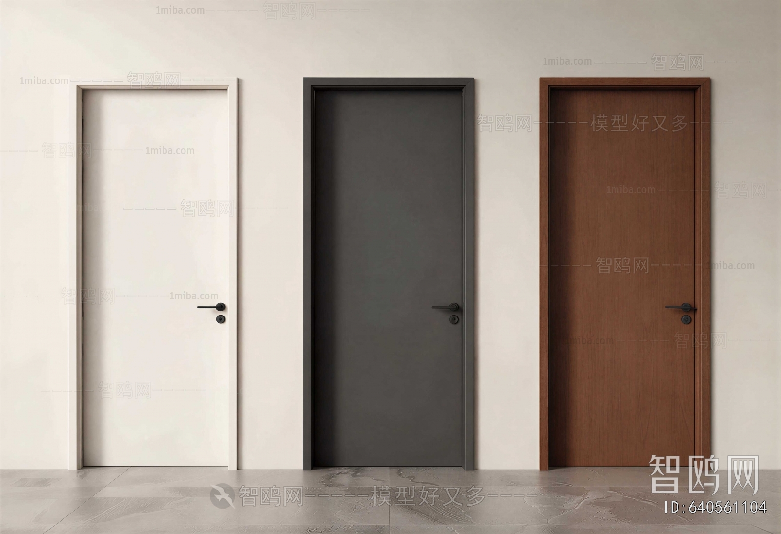 Modern Single Door