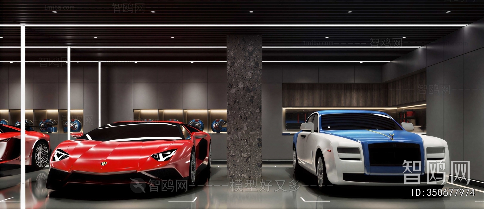 Modern Underground Garage