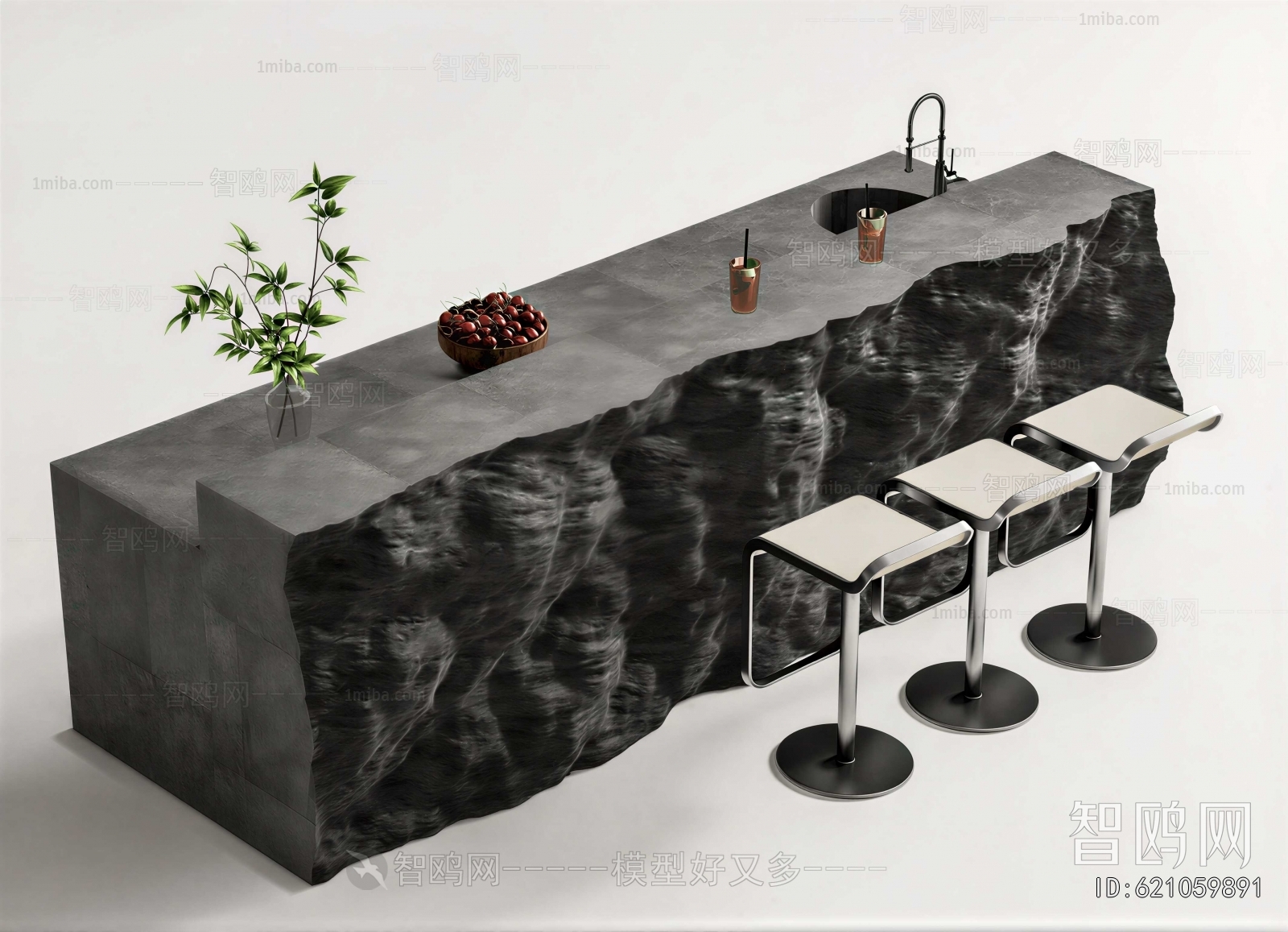 Modern Counter Bar
