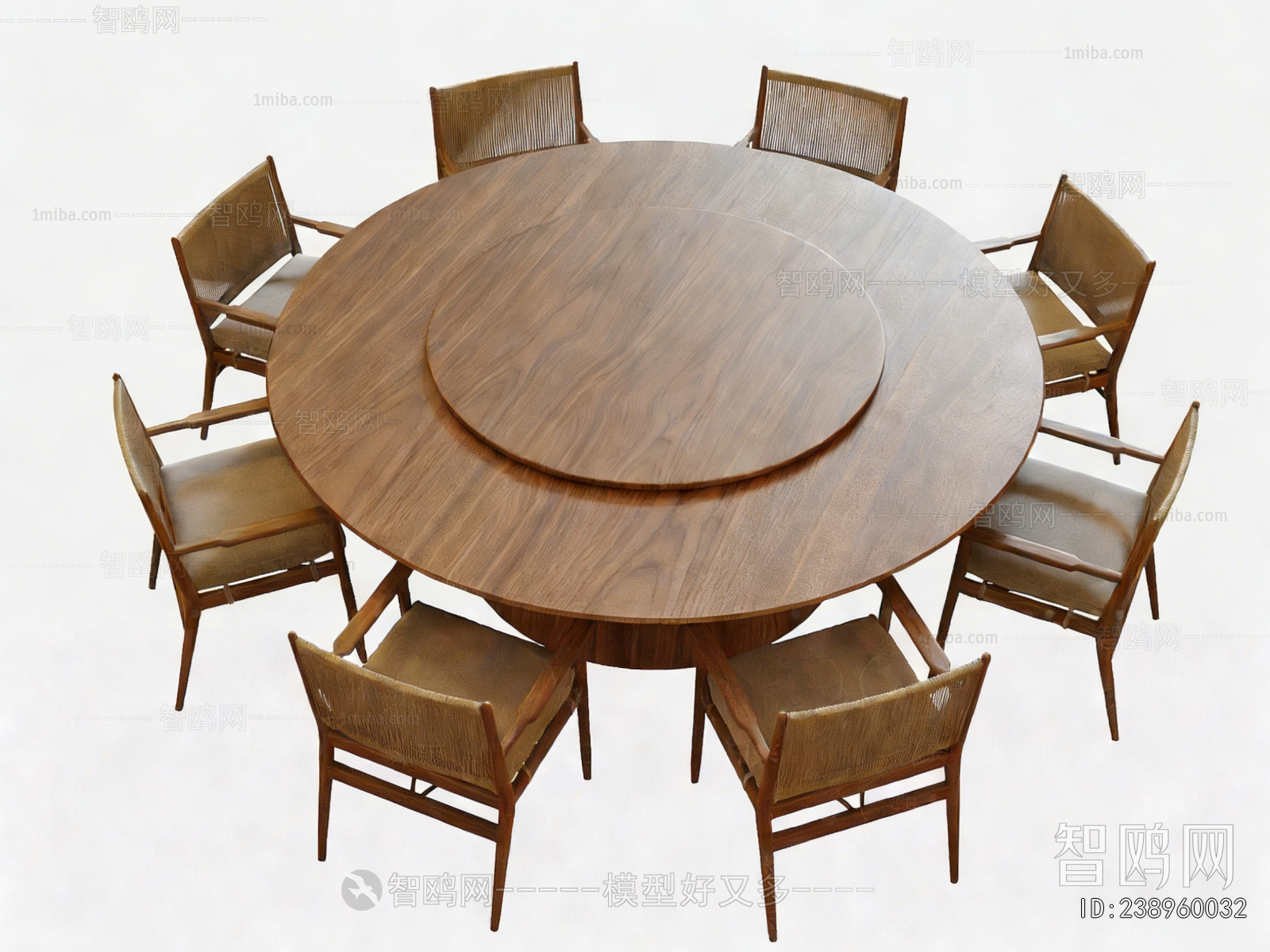 Wabi-sabi Style Dining Table And Chairs