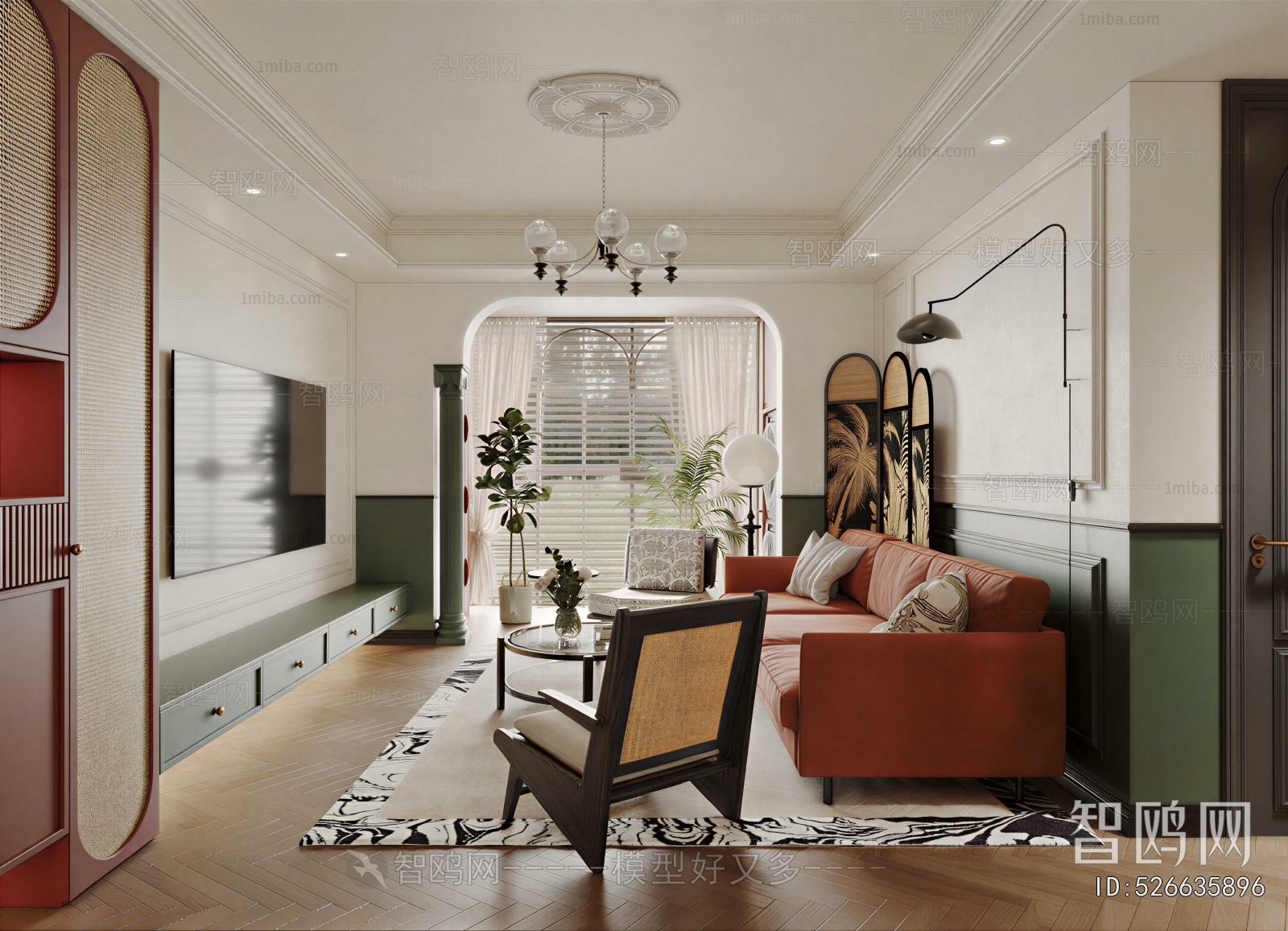 French Style A Living Room