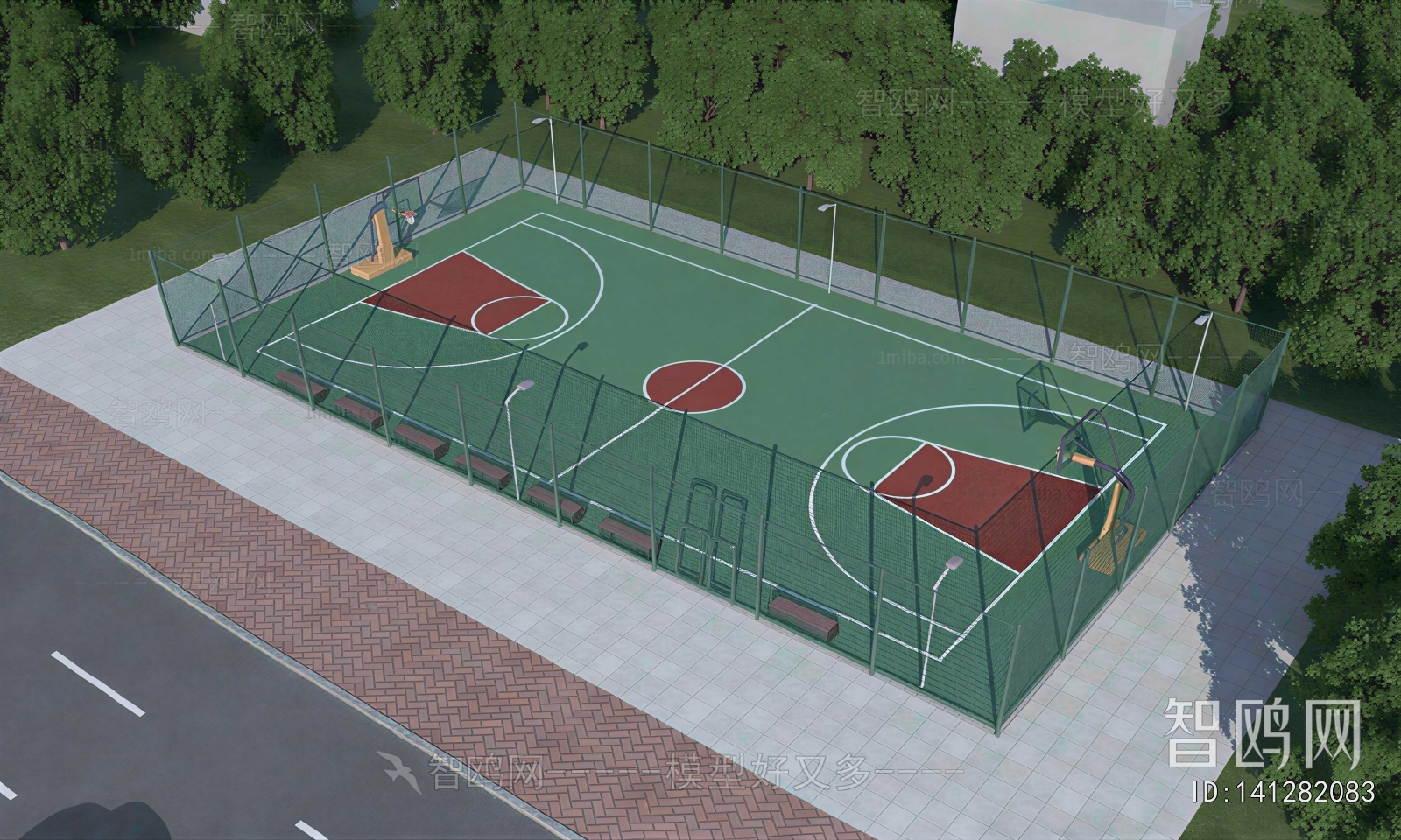 Modern Outdoor Sports Stadium