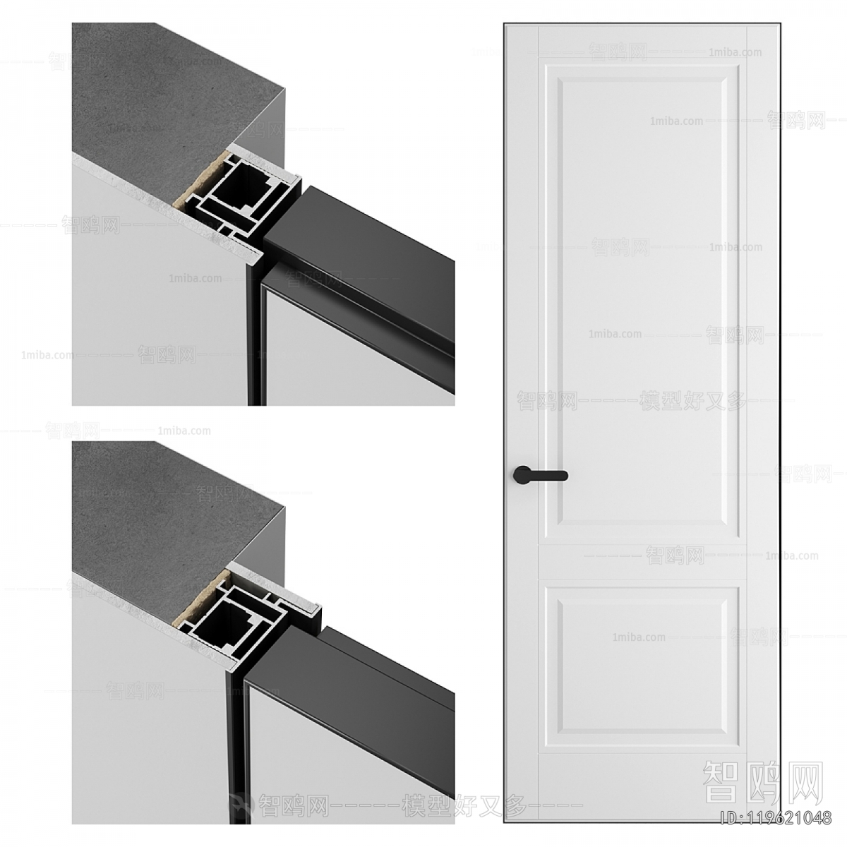Modern Single Door