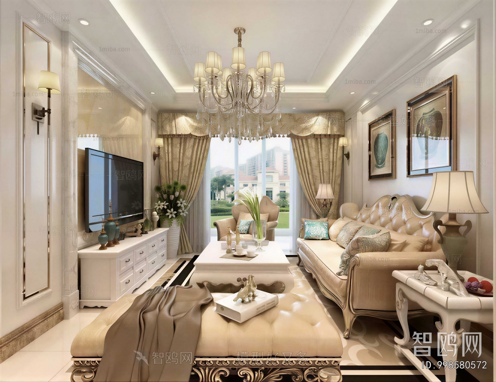 European Style A Living Room