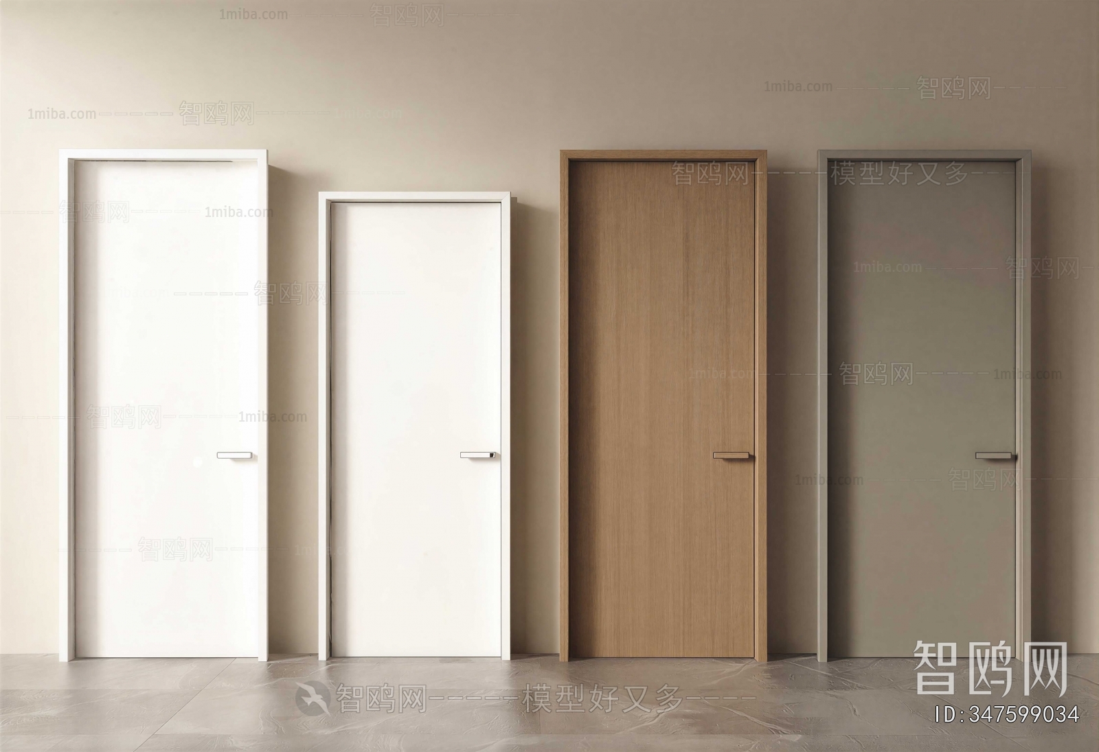 Modern Single Door