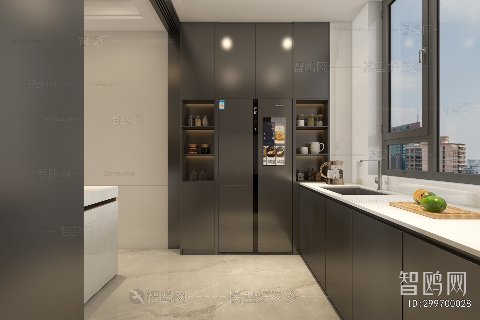 Modern The Kitchen