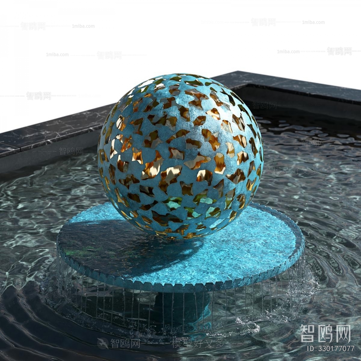 Modern Rockery Waterscape