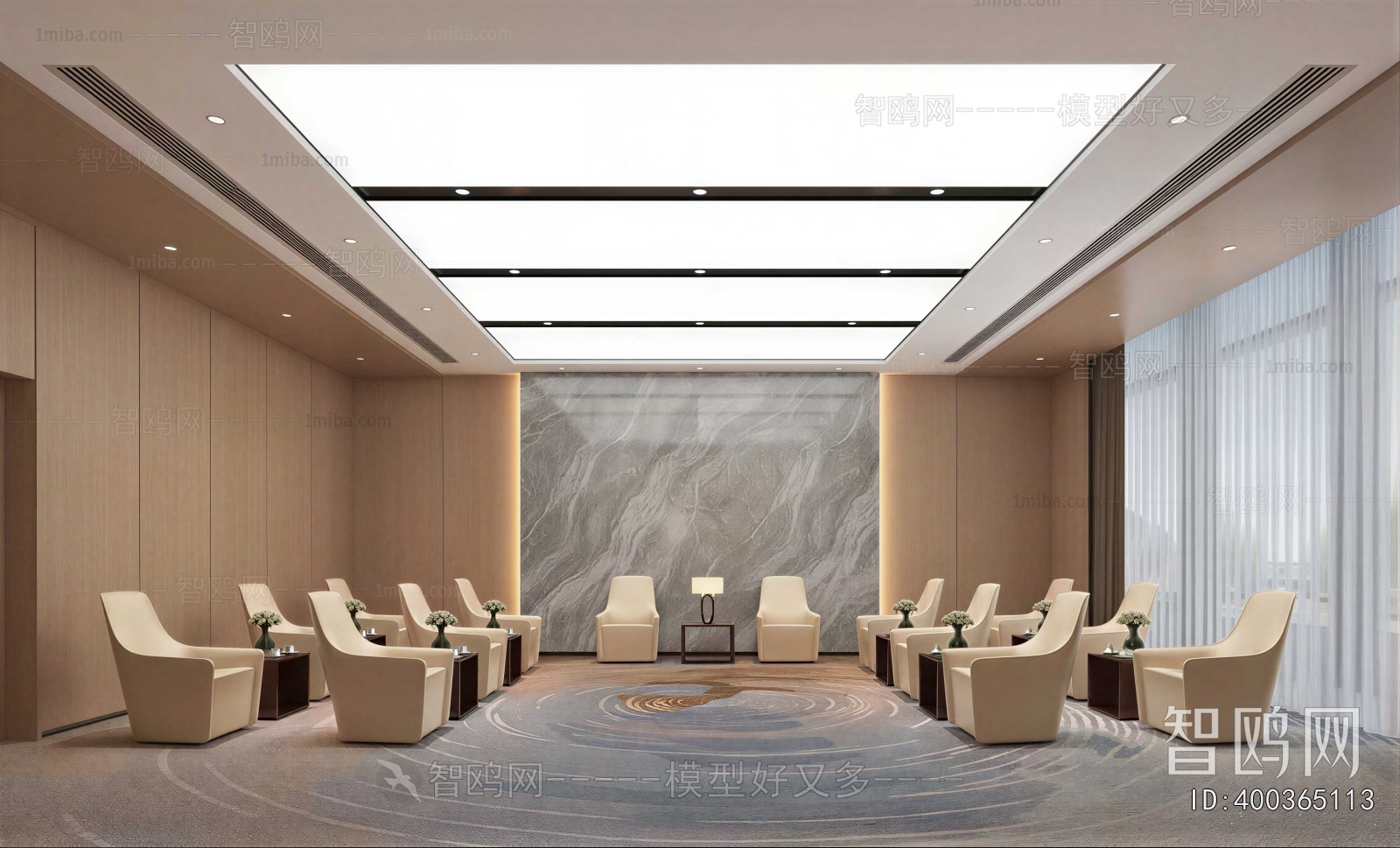 Modern Reception Room