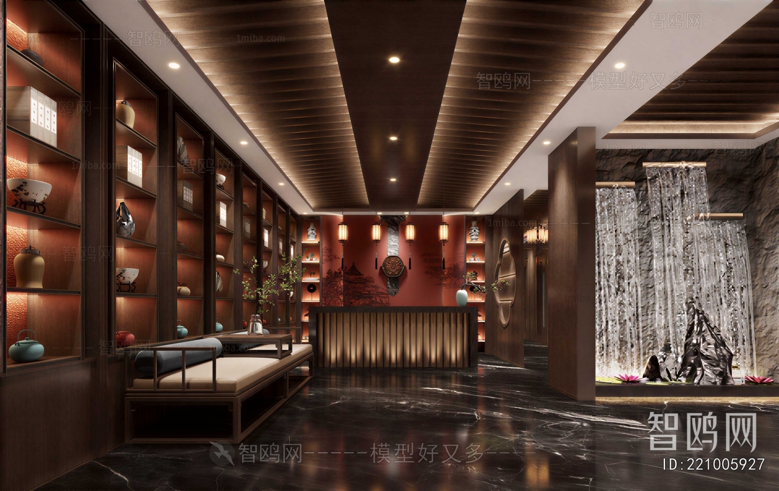 New Chinese Style Club Space