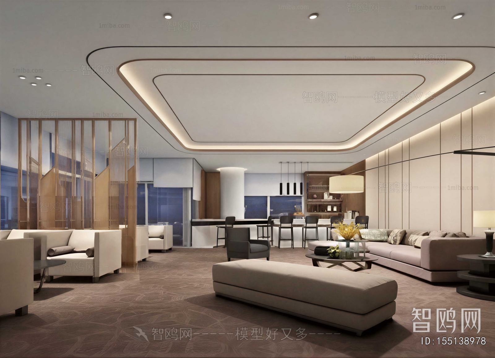 Modern Office Rest Area