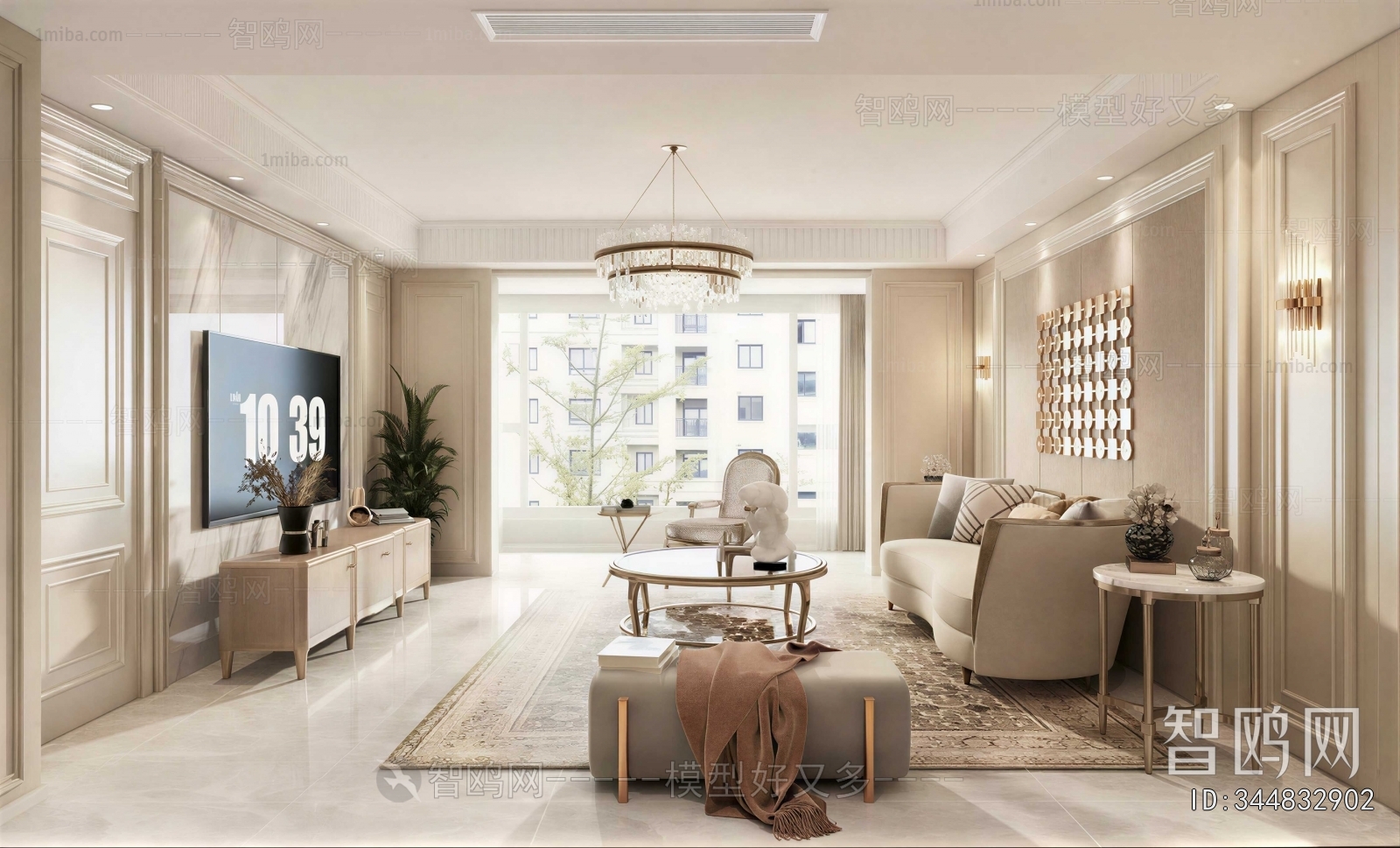 American Style A Living Room