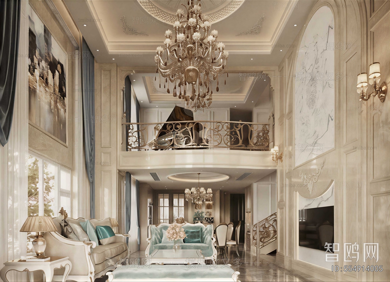 European Style A Living Room