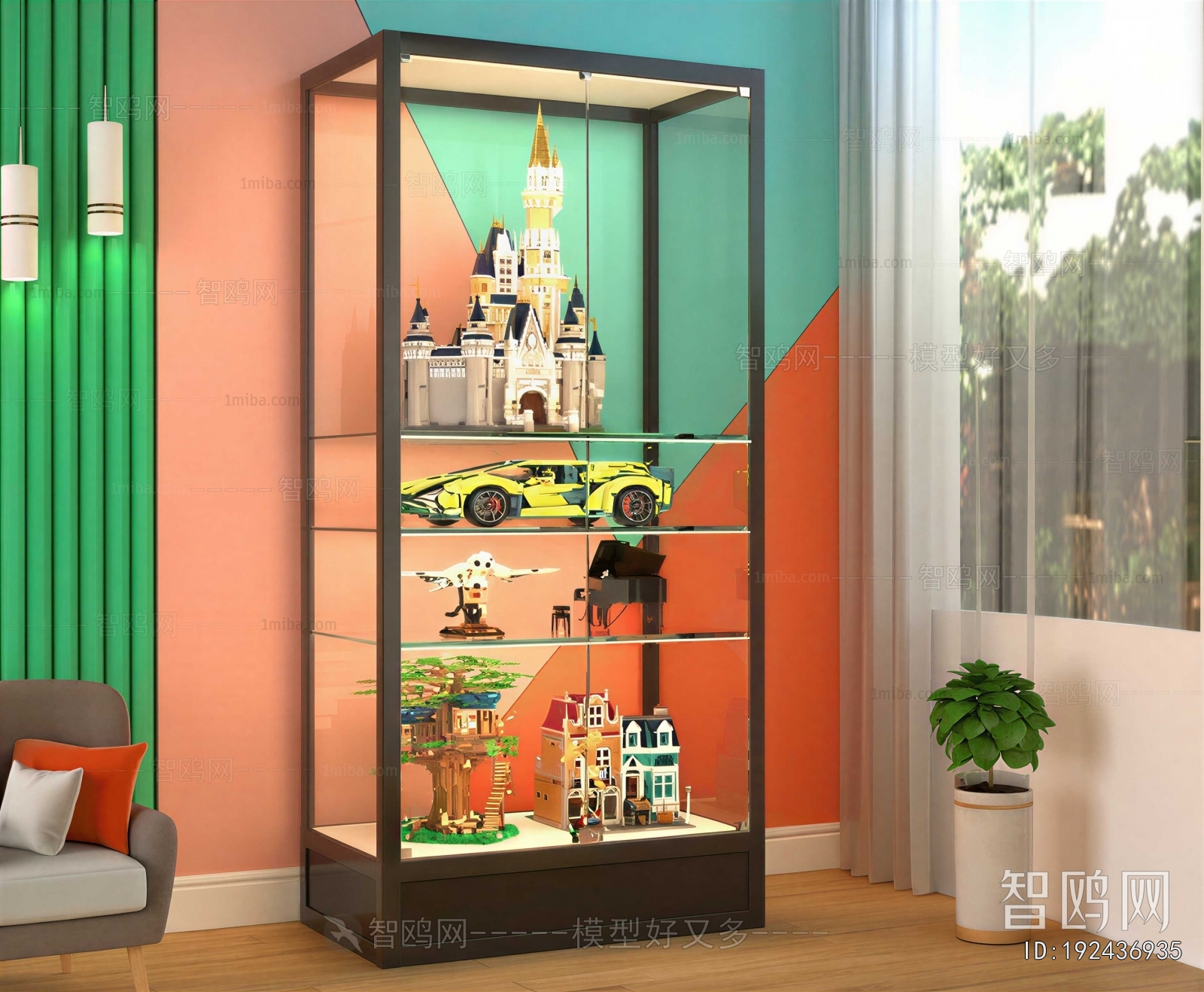Modern Decorative Cabinet