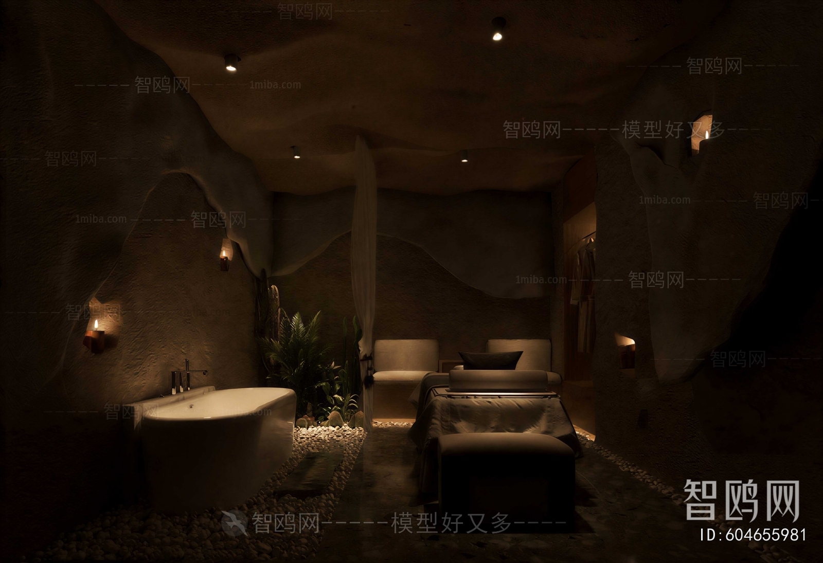 Wabi-sabi Style Beauty Salon