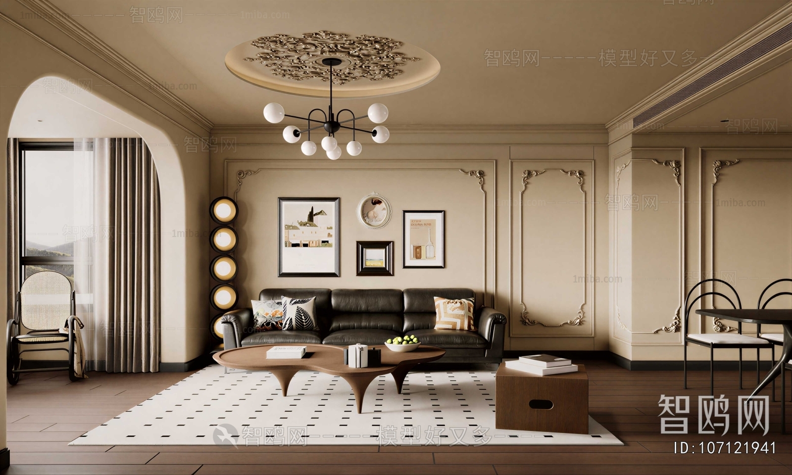 French Style A Living Room