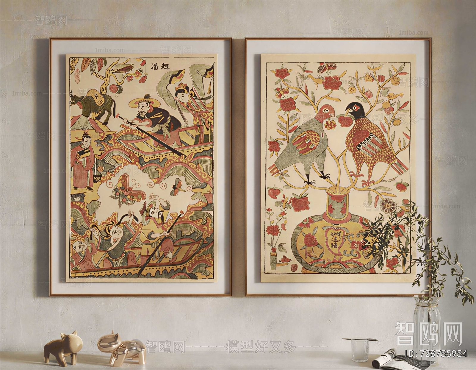 New Chinese Style Painting