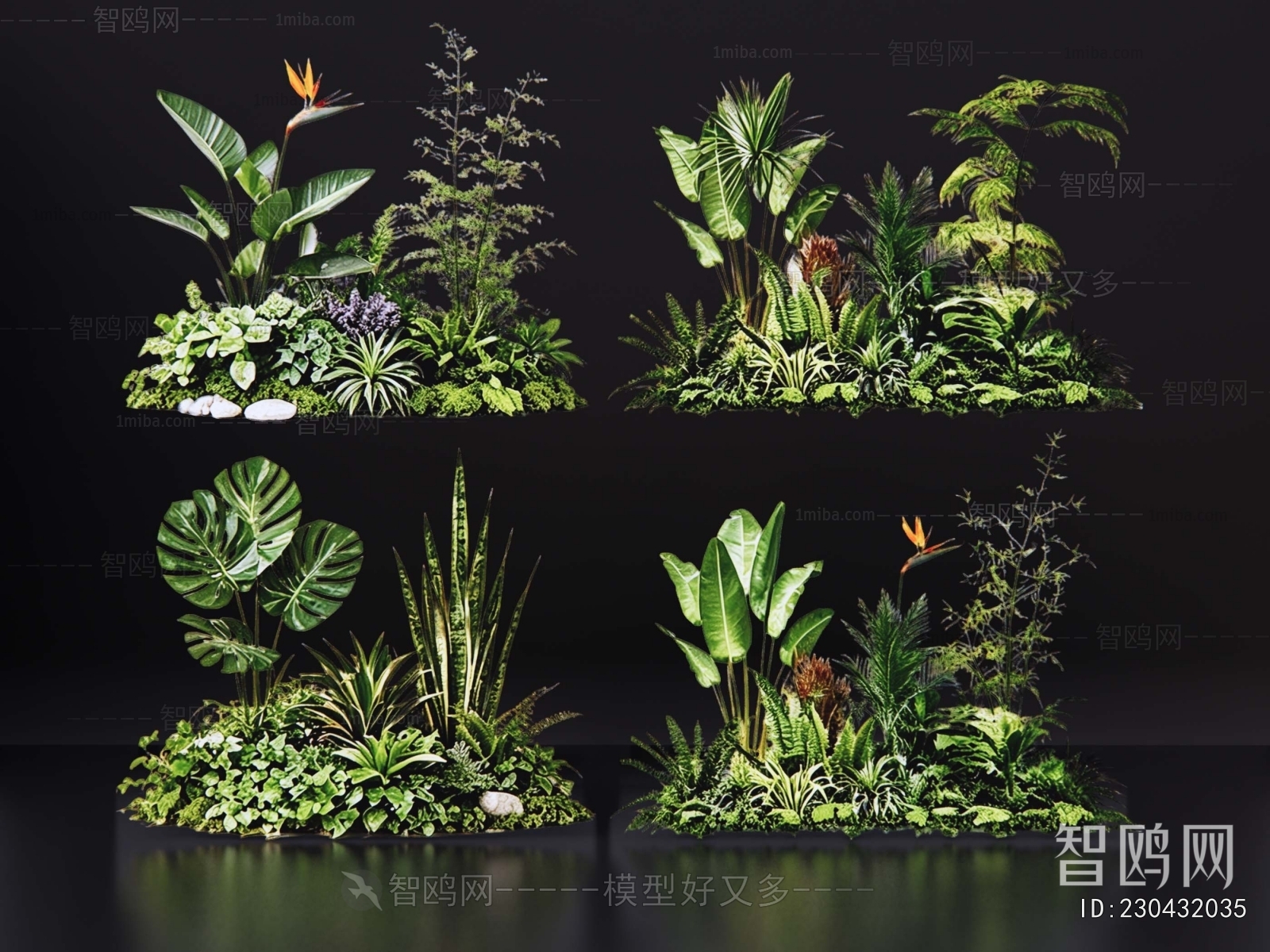 Modern Plant Pile
