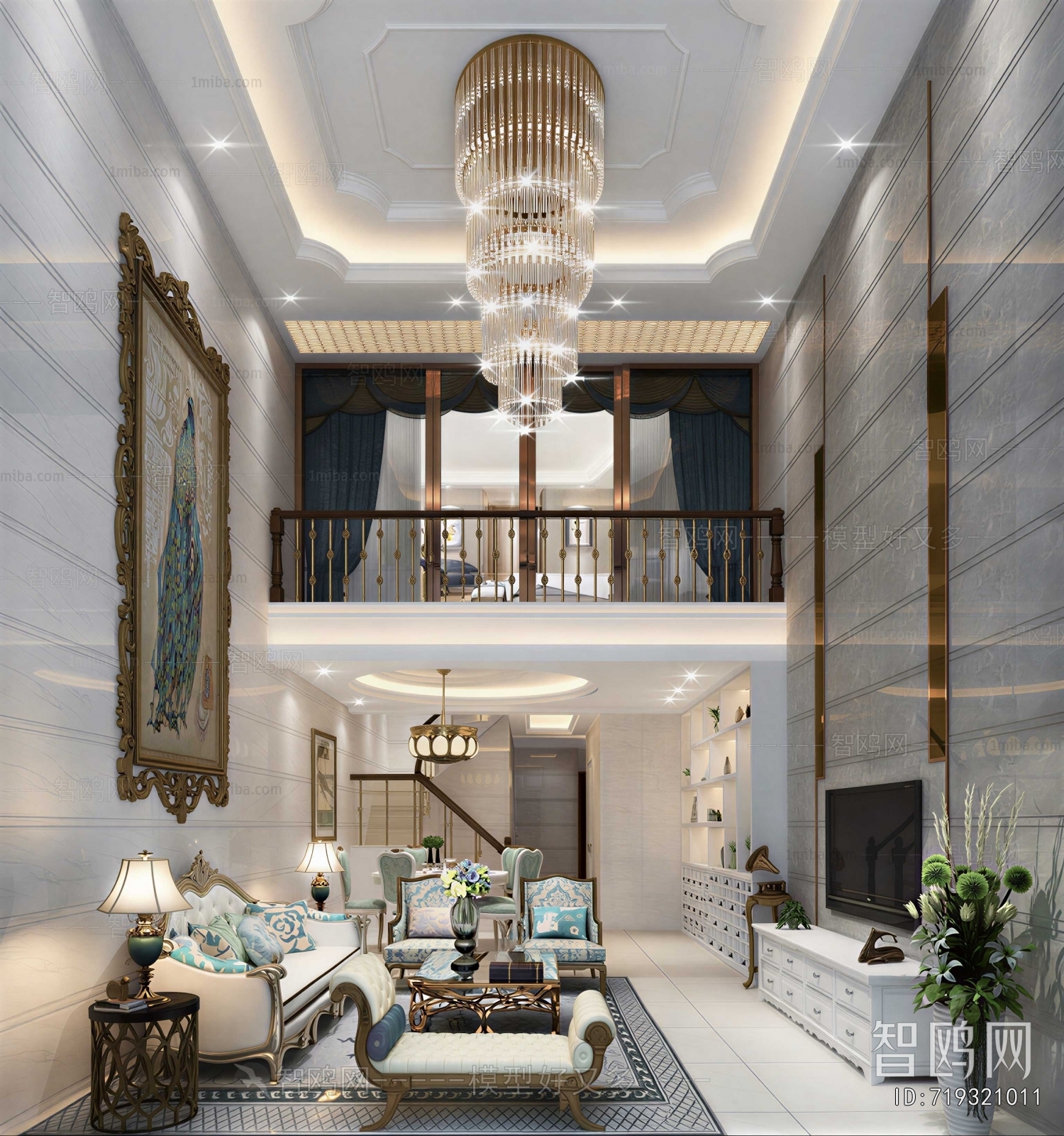European Style A Living Room
