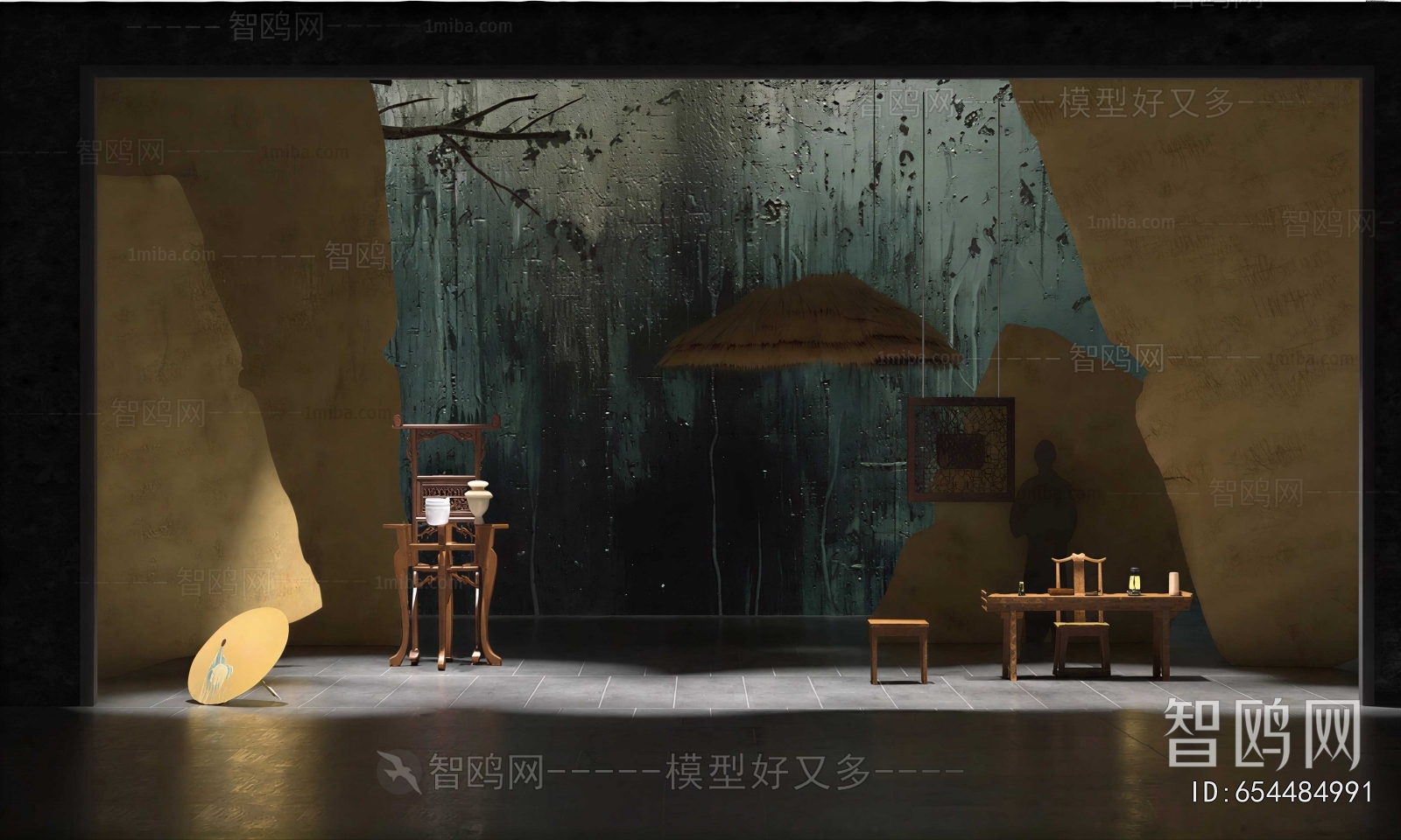 New Chinese Style Exhibition Hall