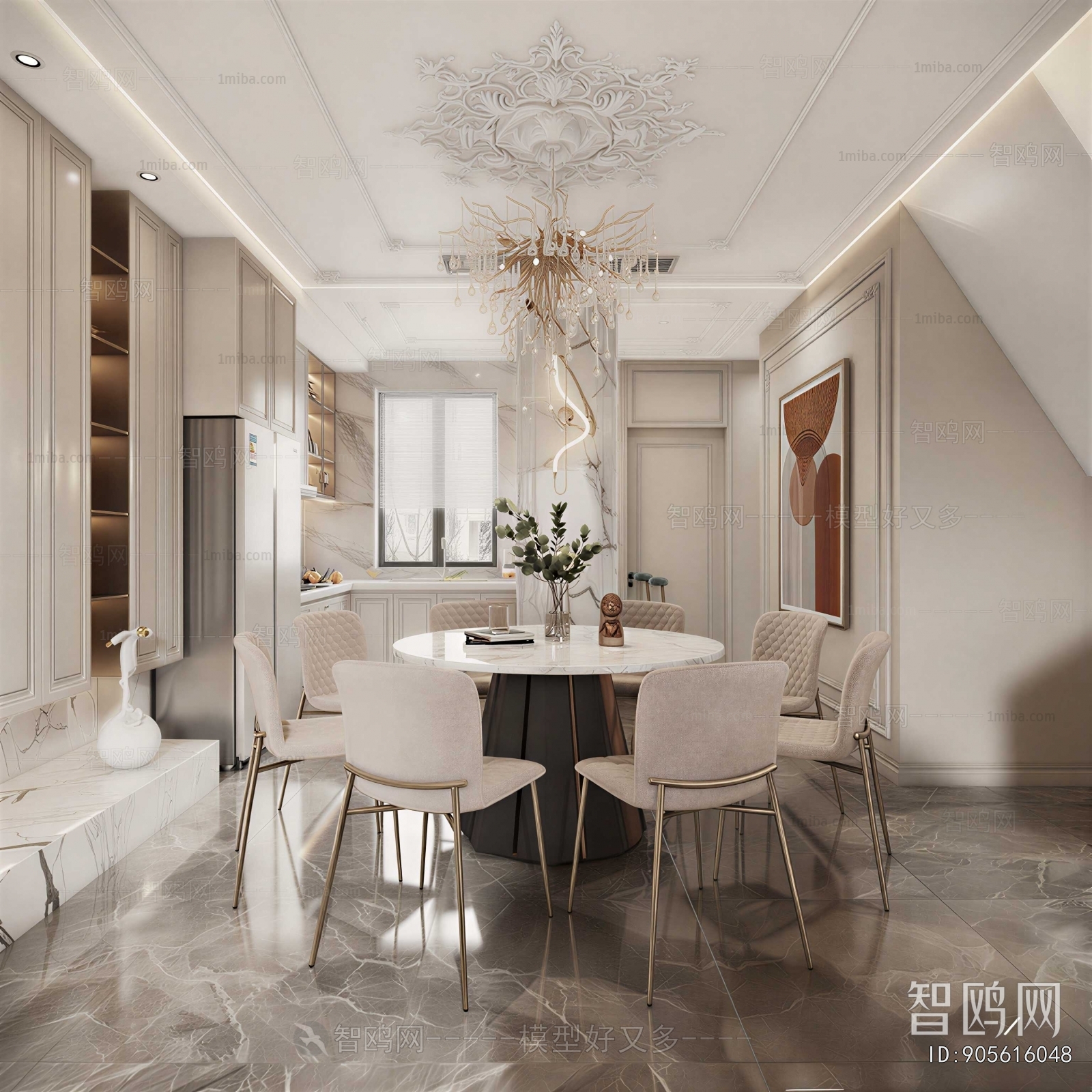 French Style Dining Room