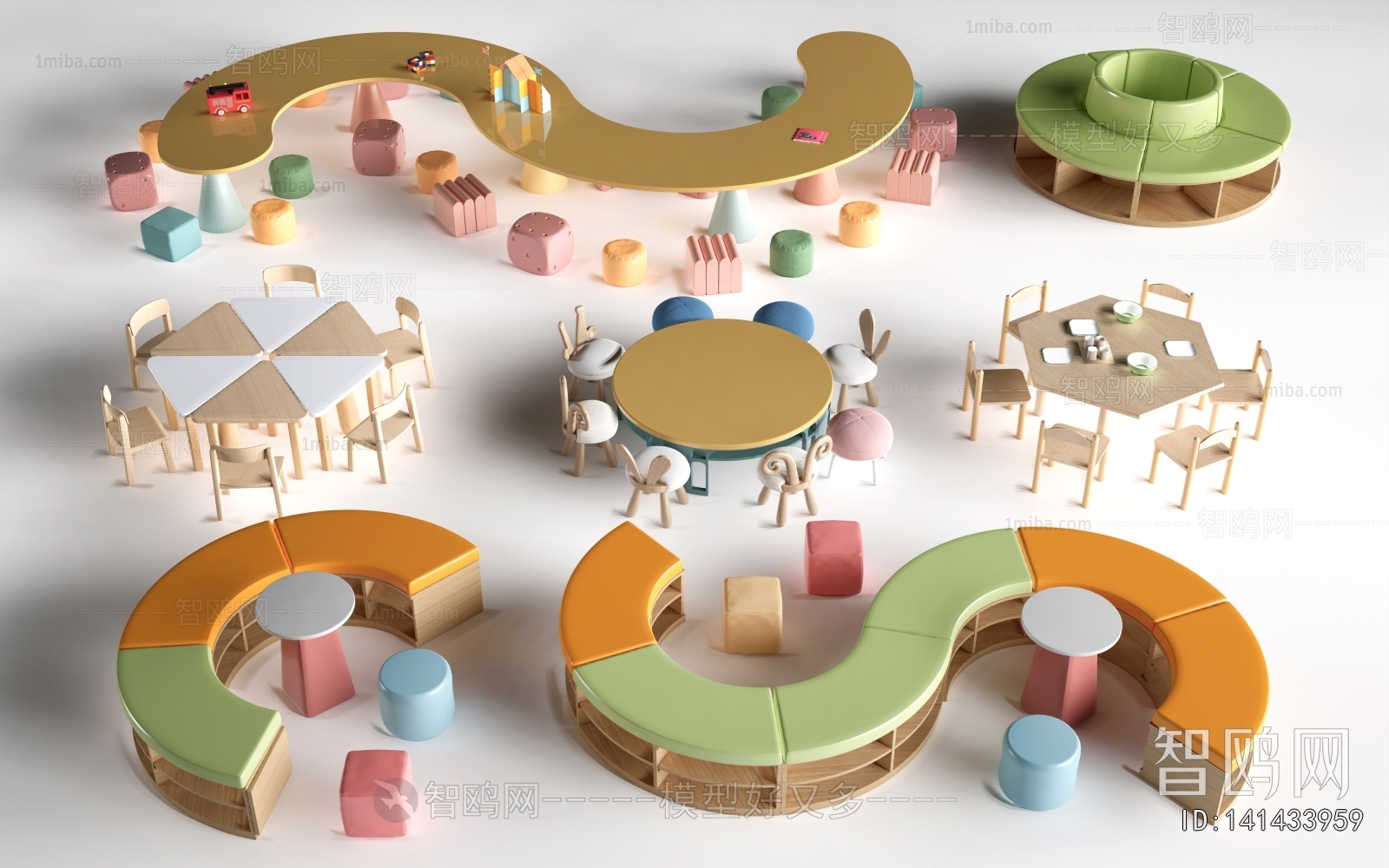 Modern Children's Table/chair