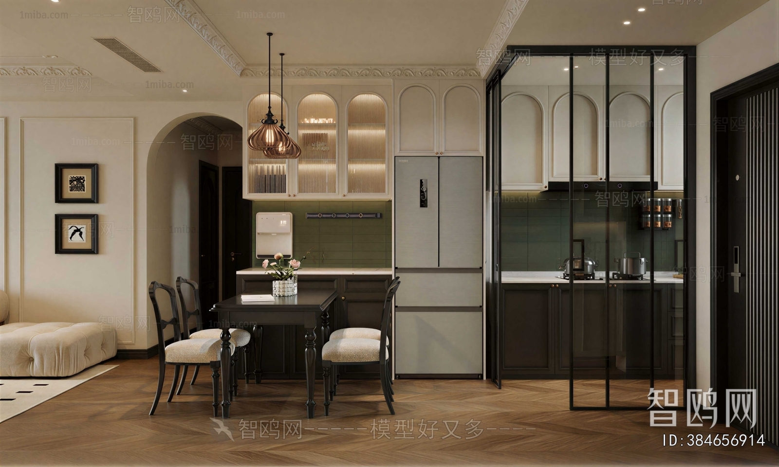 French Style Dining Room