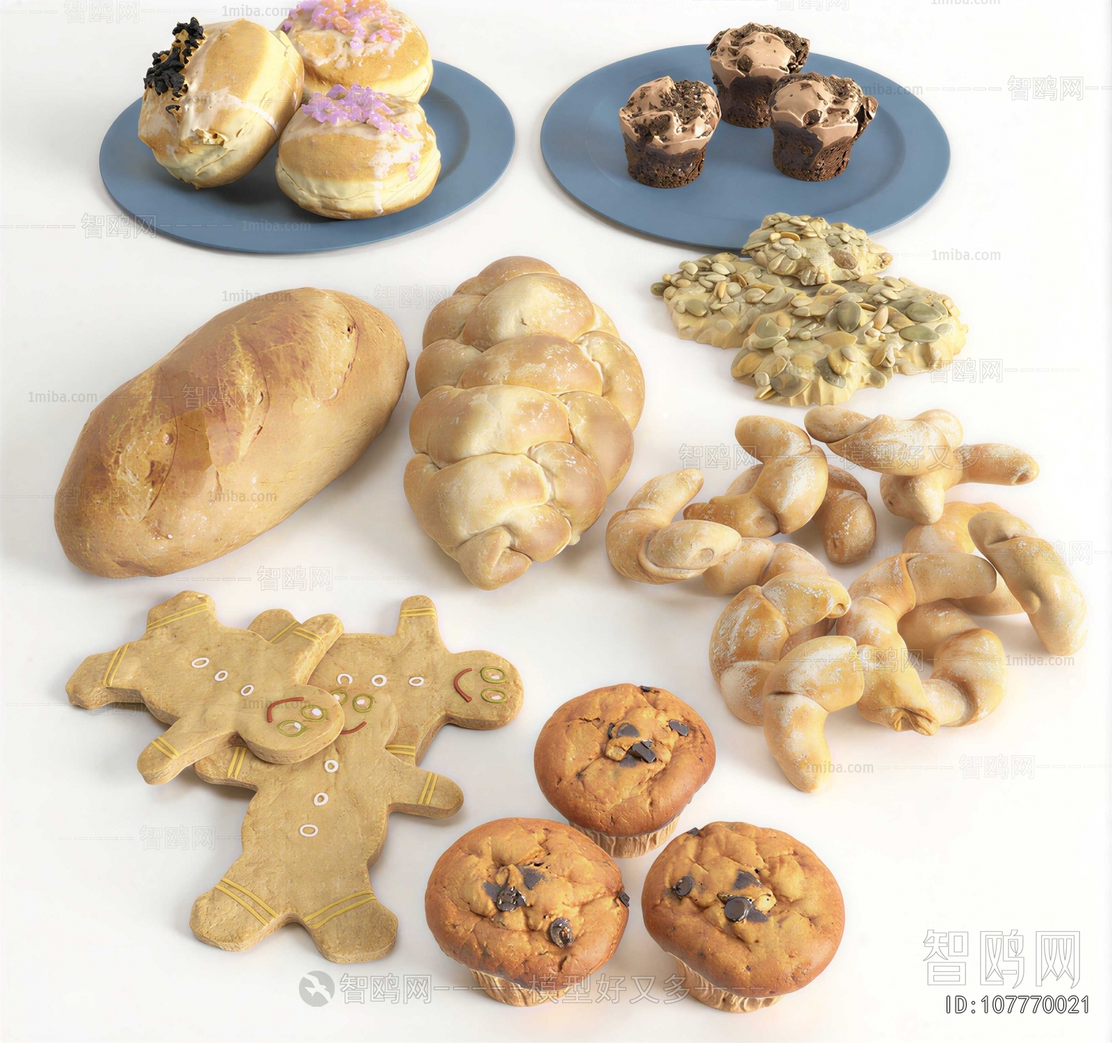 Modern Bread Cake