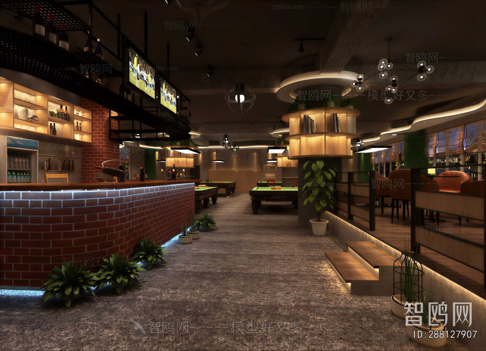 Industrial Style Restaurant